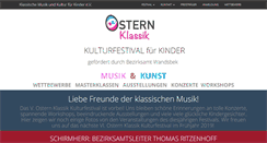 Desktop Screenshot of osternklassik-kinderfestival.com