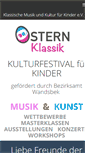 Mobile Screenshot of osternklassik-kinderfestival.com